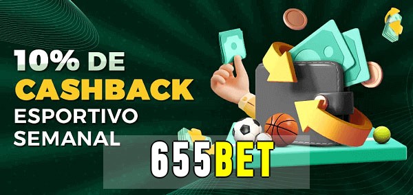 10% de bônus de cashback na 655bet